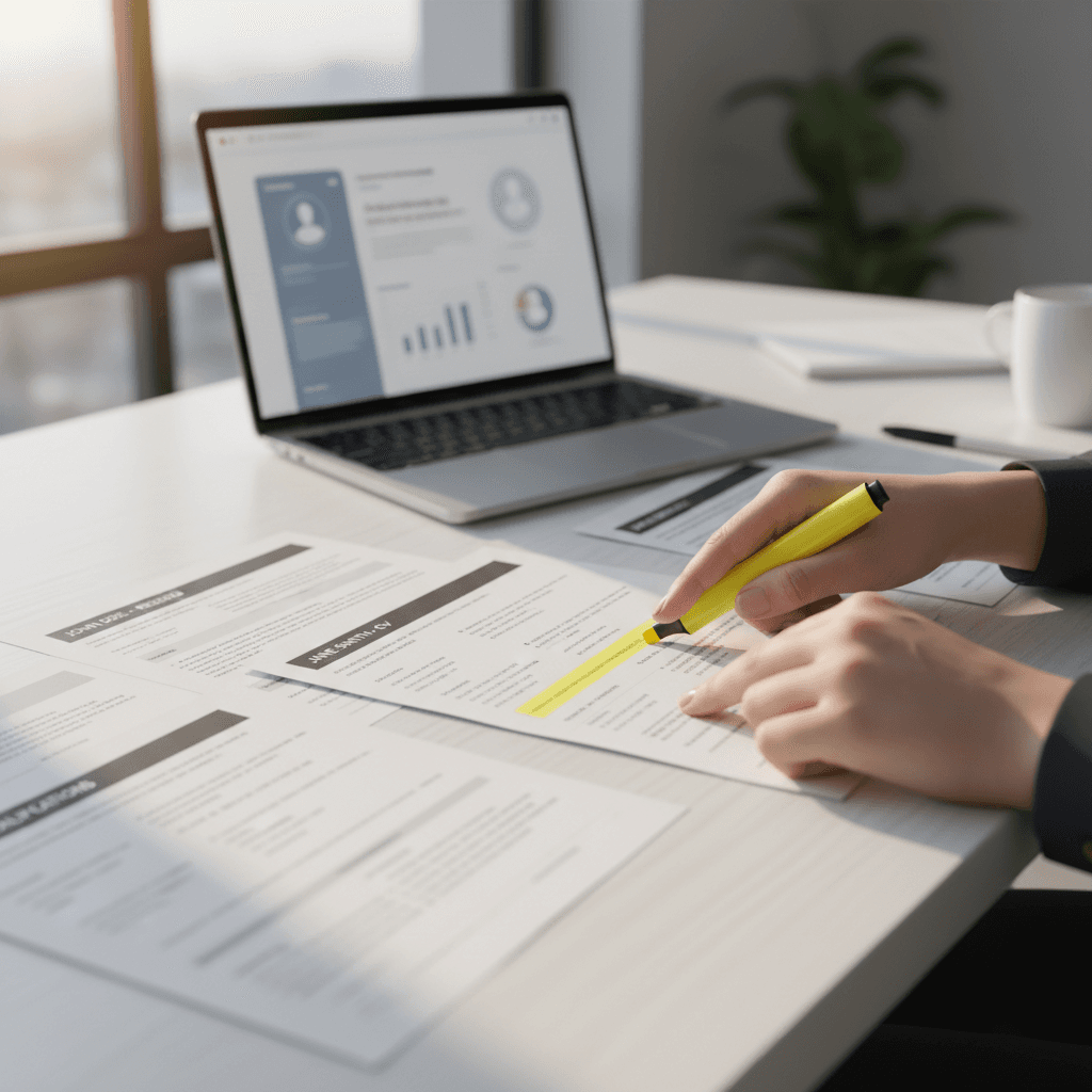 Kandidatenauswahl und Bewertung