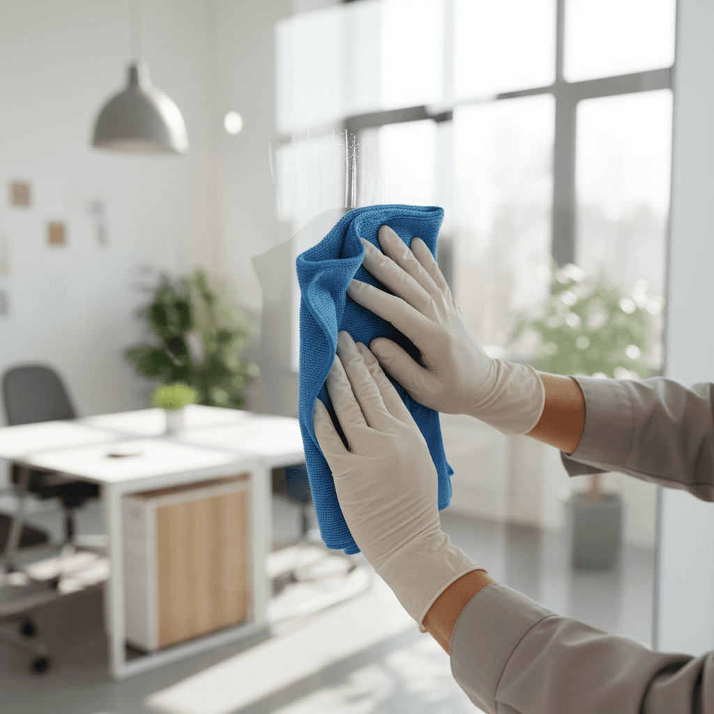 Zuverlässiger Fachkraft bei der Arbeit